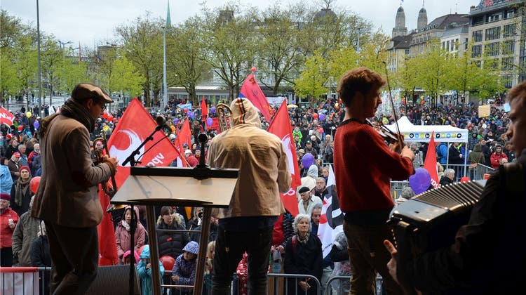 Die grösste Politkundgebung: Was Sie zum 1. Mai in Zürich wissen sollten