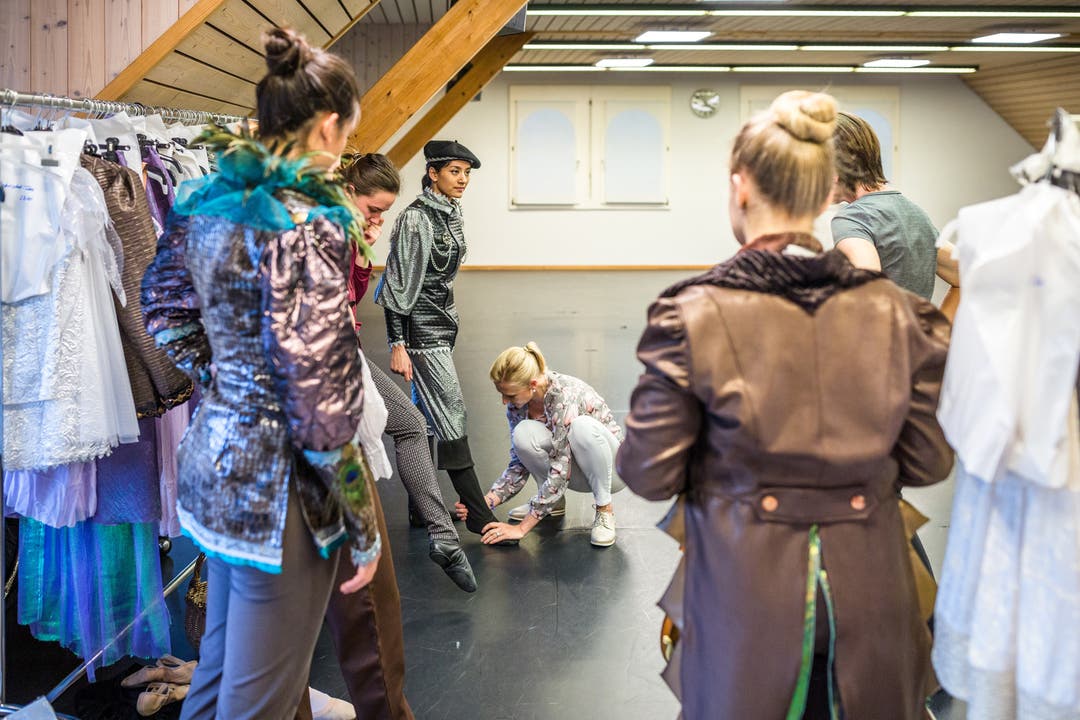 Die Schülerinnen führen im Juni "Peterchens Mondfahrt" im Kurtheater Baden auf.