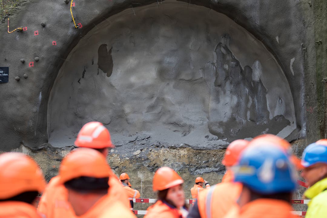 Der neue Bözberg-Bahntunnel wird 2020 eröffnet. Der alte Tunnel dient künftig als Dienst- und Rettungsstollen.