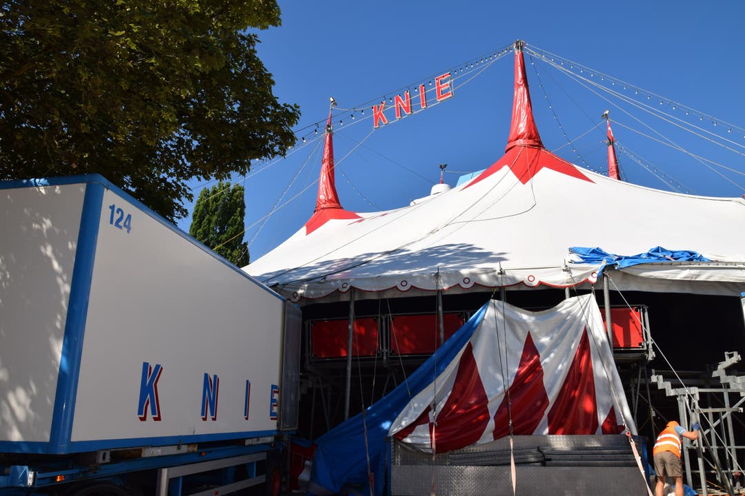 2017 gastierte der Circus Knie letztmals in der Schützi.