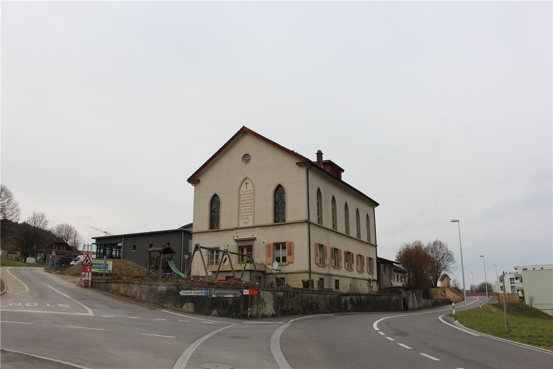 Die markante «Alzbachkapelle» wird ab Anfang April rückgebaut.