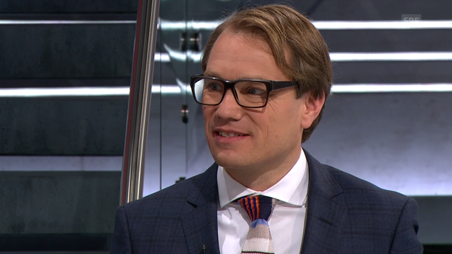 Premiere mit Krawatte: Politikwissenschaftler Lukas Golder.