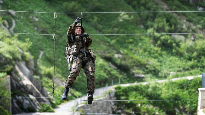 Mit dem neuen Sportkonzept der Schweizer Armee steigt auch die militärische Leistungsfähigkeit.