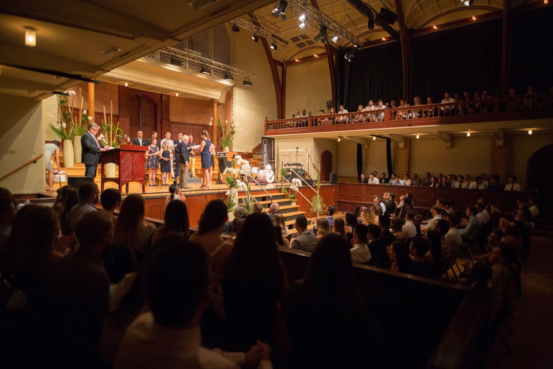 Abschlussfeier der Solothurner Berufsmaturanden im Konzertsaal (5.Juli 2017)