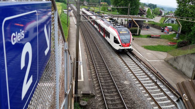 Bahnhof Mühlau, 200 Personen Frequenz pro Tag: Die Region muss definieren, welches Angebot der öffentliche Verkehr bringen soll.