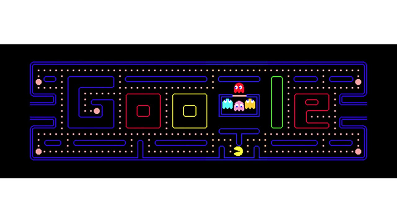 21. Mai 2010: Das Google-Logo wird zum Pacman-Spiel