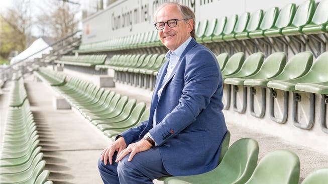 Heinz Gassmann wird am Donnerstag an der GV des FC Baden zum Präsidenten gewählt: «Ich konnte den Verein nicht im Stich lassen.»