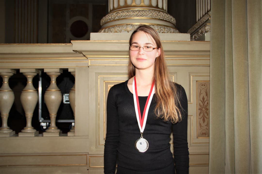 Chantal Balmer aus Aeschi belegt den 8. Platz und wurde mit Silber ausgezeichnet.
