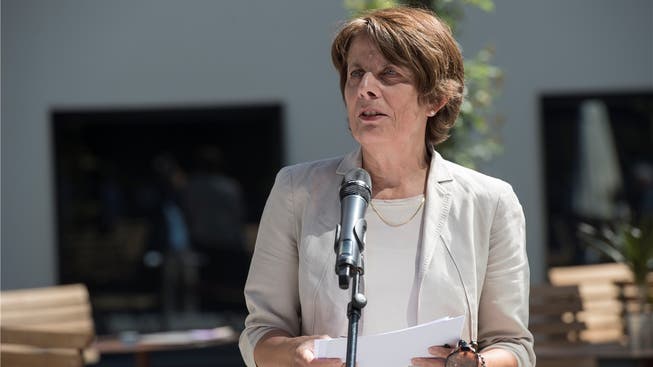 Stadtpräsidentin Jolanda Urech: "Der Stadtrat hat sich beim Steuerfuss eingemittet."