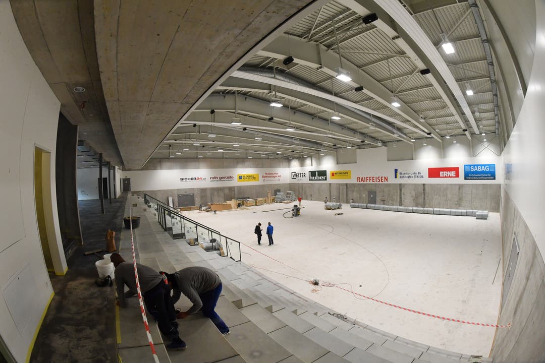  Betoncoupe-Arena Volleyballhalle Mittelland Schönenwerd Neubau