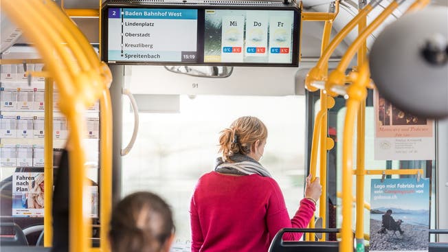 4070 Fahrgäste der Regionalen Verkehrsbetriebe Baden-Wettingen wurden letztes Jahr ohne gültiges Ticket erwischt.