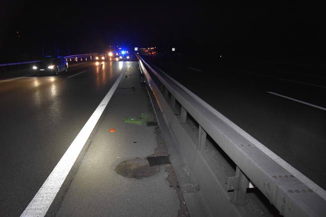 Zum Vorfall kam es auf der Autobahn A1 bei Wiedlisbach