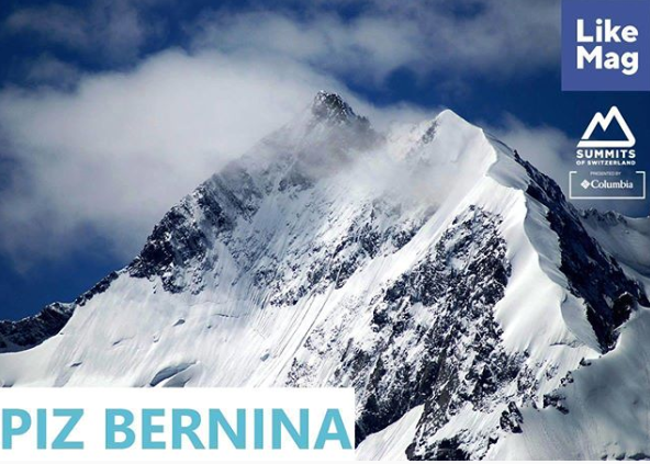 Der Piz Bernina sollte der erste Gipfel sein den sie erklimmen wollten. Dies konnten sie aber noch nicht tun.