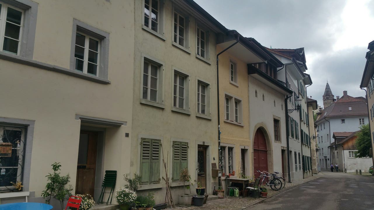 Das Haus an der Reussgasse Die Durchsuchungen in Bremgarten gehörten zu einer europaweit koordinierten Aktion. Gesucht wurde nach G20-Chaoten.