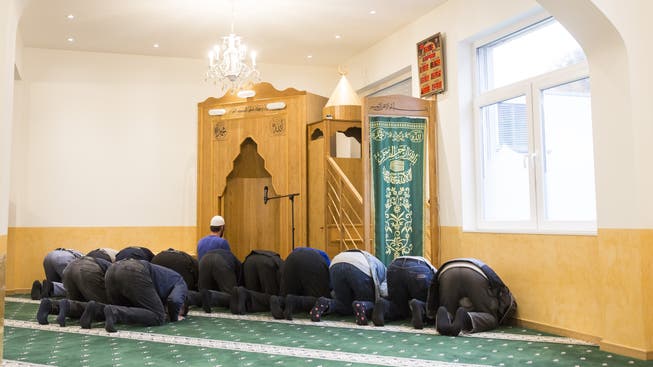 Die Moschee in Gebenstorf. Im November 2017 luden die Verantwortlichen zum Tag der offenen Tür ein.