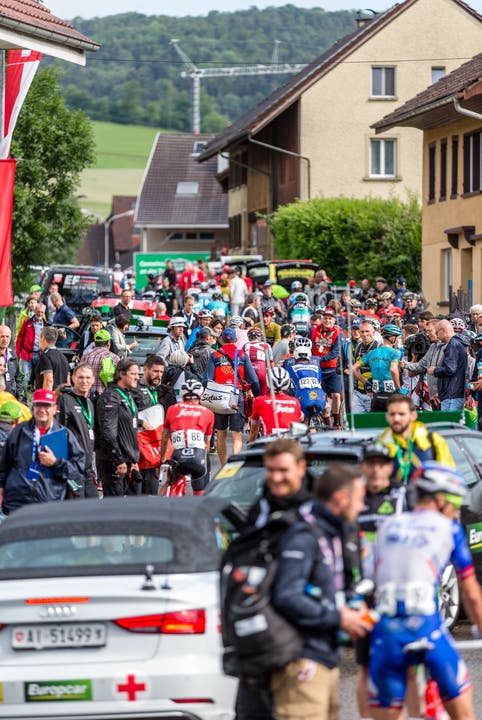 Tour de Suisse in Gansingen