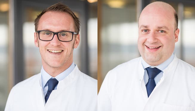 Die zwei neuen Leitenden Ärzte in Dornach: Armin Halla und Matthias Wimmer.