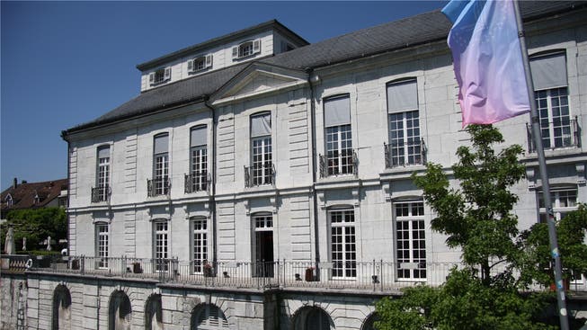 Die Terrasse des Palais Besenval dürfte diesen Sommer nur bei gebuchten Veranstaltungen von Gästen besucht sein.