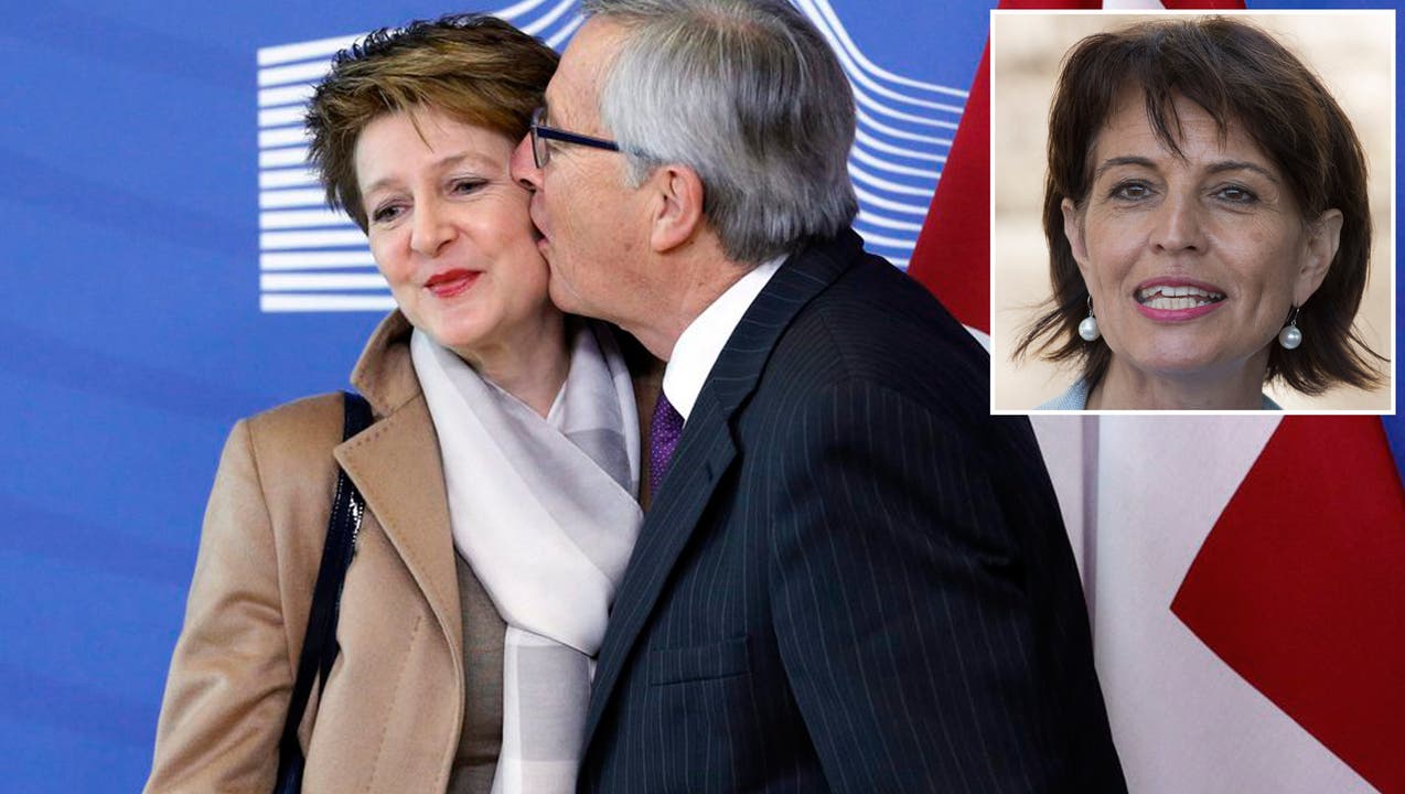 Jean-Claude Junckers Begrüssungsküsse