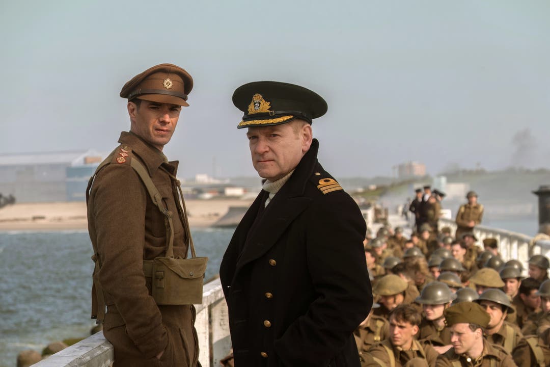«Dunkirk»: Kenneth Branagh spielt den Commander Bolton, den «Pier Master», der das Verladen koordinierte. Sein historisches Vorbild war Commander Clouston.