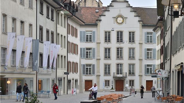 Das Rathaus in der historischen Altstadt.