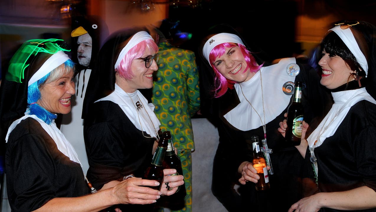 Maskenball 2018 in Lüterkofen Sister Act in Action.