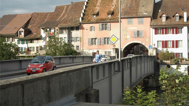Reussbrücke Mellingen: Instandsetzung in den nächsten fünf Jahren. wal/Archiv