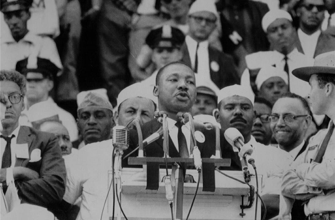 «I have a dream»: Martin Luther King bei seiner berühmten Rede am 28. August 1963.