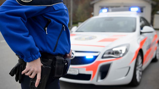 Weil drei junge Männer ein Video mit einer Imitationswaffe drehten, rückte die Polizei Zürich aus. (Symbolbild)