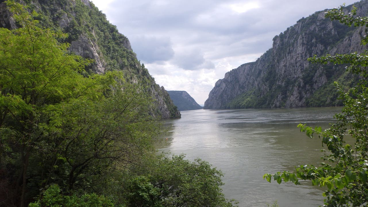 Das Eiserne Tor, ein imposanter Donaudurchbruch in Serbien