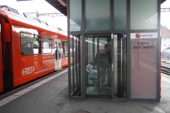 Sorgte zuletzt für etlichen Ärger: der RBS-Personenlift am Hauptbahnhof Süd.