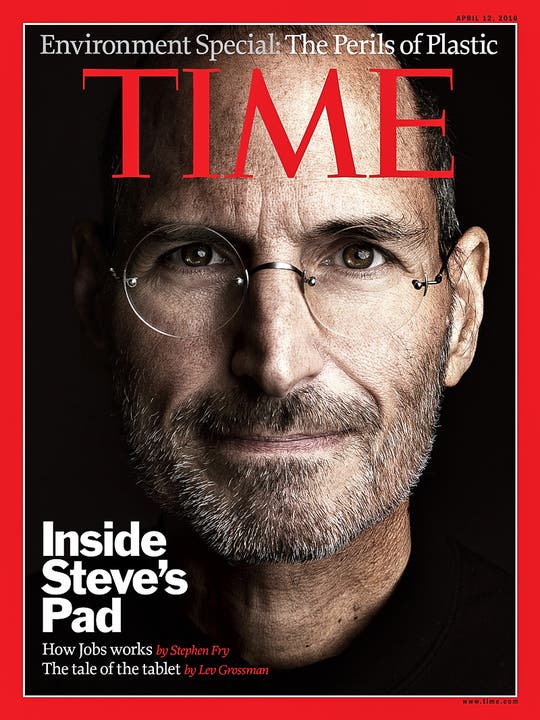 Steve Jobs auf dem "Time"-Cover.