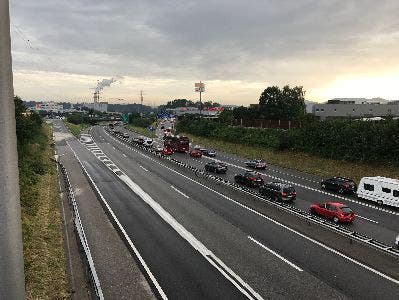 Autobahn A1 Ausfahrt Oftringen