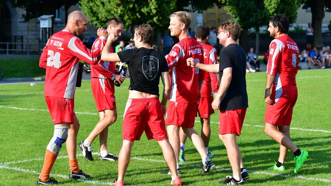 Die Oltner feiern am fünften Spieltag der NLA auf der Bifangmatte einen 3:0-Sieg gegen Vordemwald.