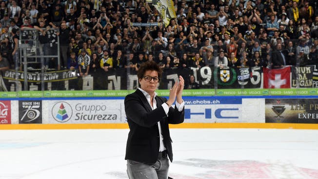Vicky Mantegazza, Präsidentin des HC Lugano.