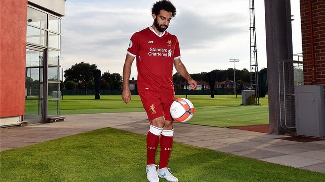 Mohamed Salah trägt bei Liverpool künftig die Nummer 11. Sein Transfer beschert auch dem FCB einen kleinen Geldsegen.Andrew Powell/Getty Images