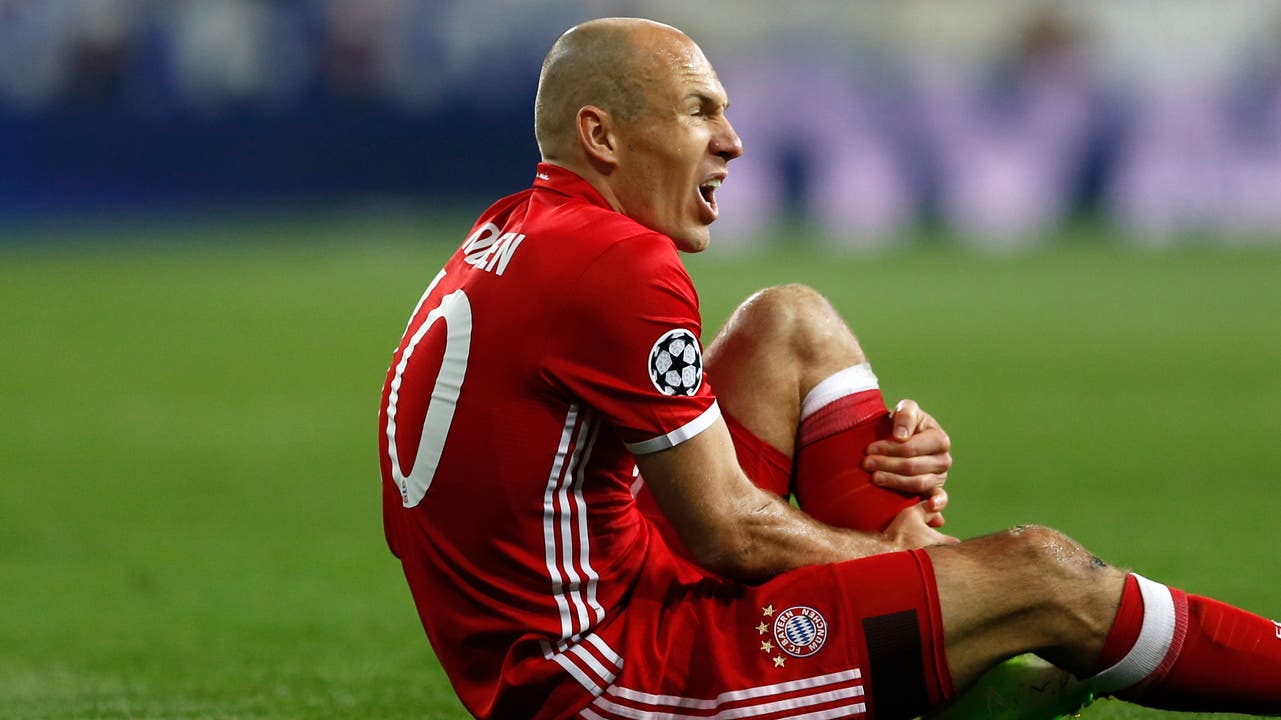 Arjen Robben tuts weh.