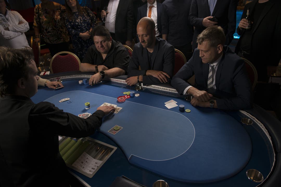 Impressionen vom Charity-Poker im Casino Baden