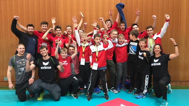 Die U17 von Laufenburg-Kaisten, die bereits Aargauer Meister und Interregio-Cupsieger geworden ist, kann sich nun auch noch Schweizer Meister nennen.
