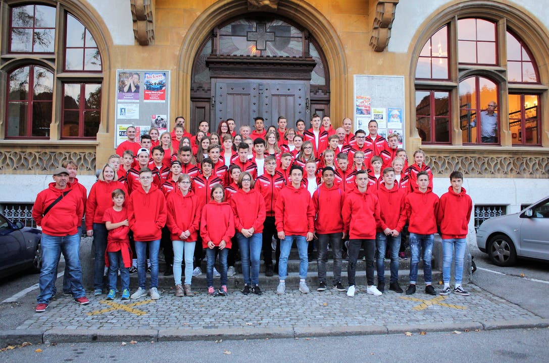 Jugendsporttag mit Jugendlichen aus Heilbronn und Solothurn
