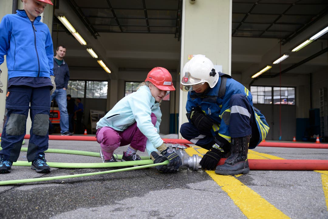 Feuerwehr-Hauptübung 2017 in Grenchen