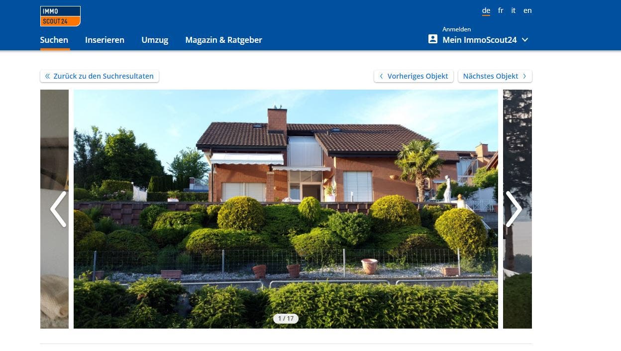 Mit drei Jahreslöhnen als Migros-Chef erschwinglich: Dieses Einfamilienhaus mit Seesicht liegt in Uetikon am See und kostet 2'480'000 Franken.