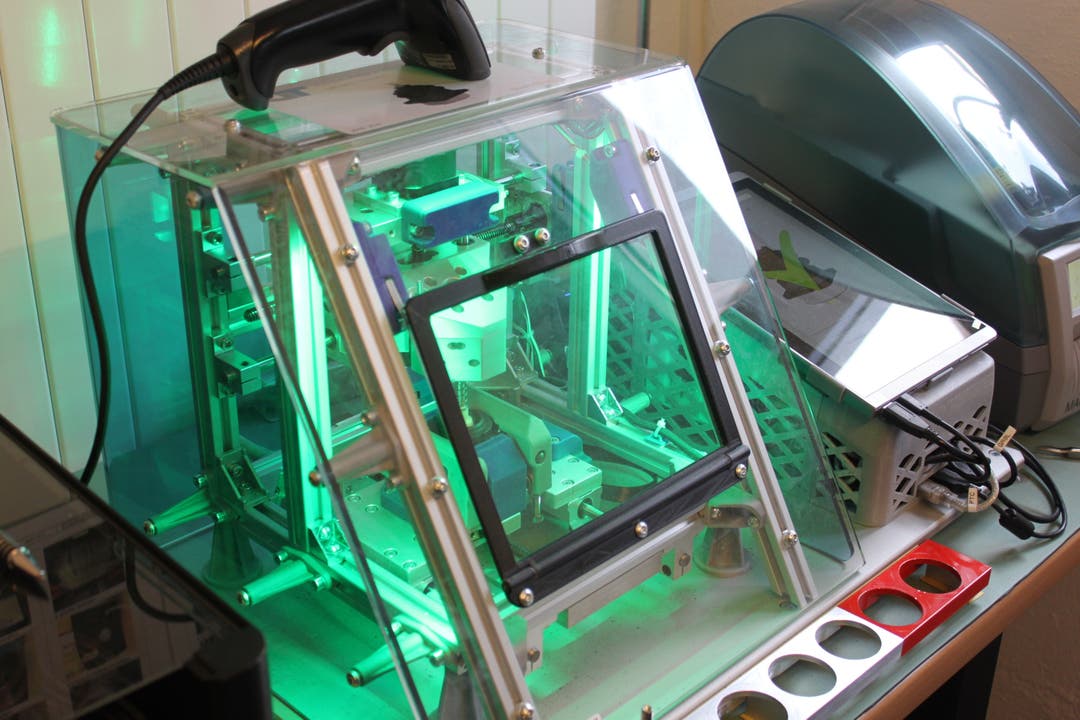 Ein Automat erledigt dies für die einfacheren Modelle Grünes Licht bedeutet: alles ok