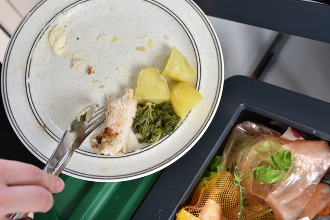In der Schweiz landet ein Drittel aller Lebensmittel im Abfall.
