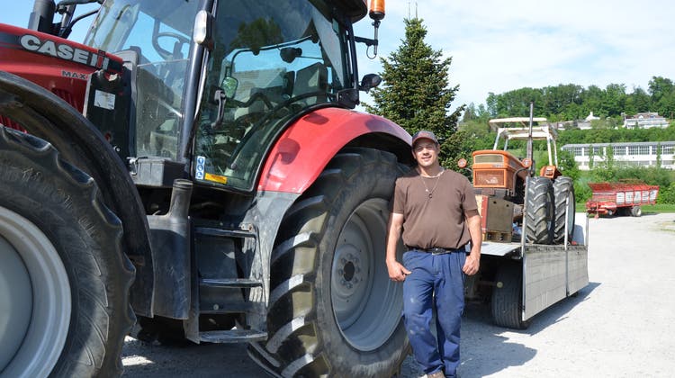 Dieser Aargauer Bauer fährt mit seinem Traktor nach Slowenien – für die Liebe