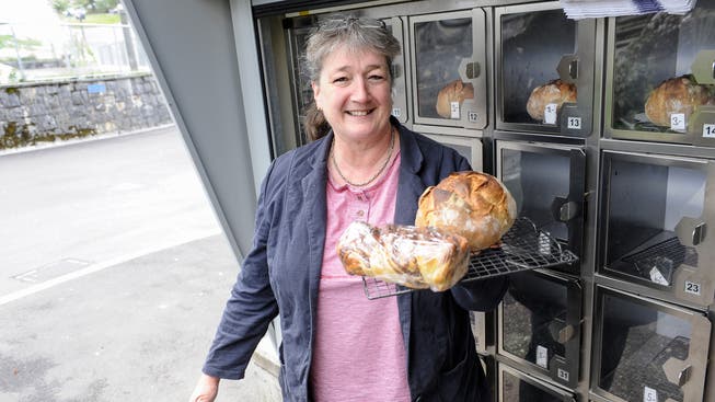 Greth Wiggli betreibt das Brothüsli mit den Automaten in Fehren.