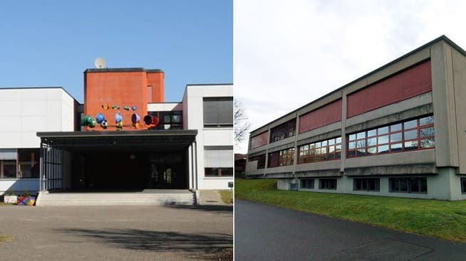 Die beiden Bezirksschulen in Leuggern und Klingnau - in letzterem wird die Schule unter einem Dach praktiziert