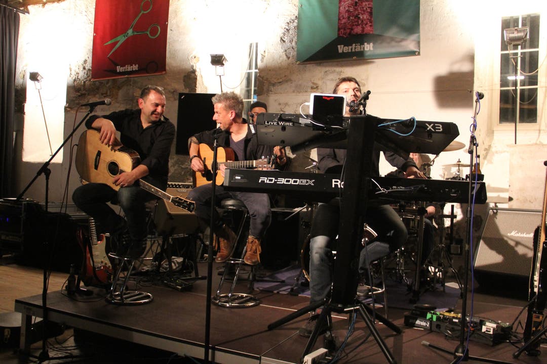 Musikalisch wird der Startevent von West7 aus Freienwil umrahmt.