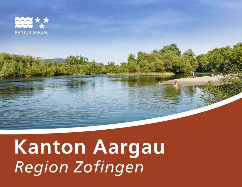 Strassenschild Kanton Aargau Region Zofingen