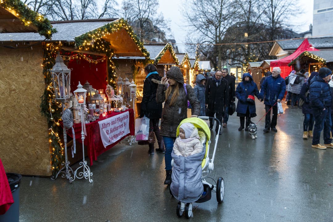 Die schönsten Bilder vom Weihnachtmarkt in Solothurn.